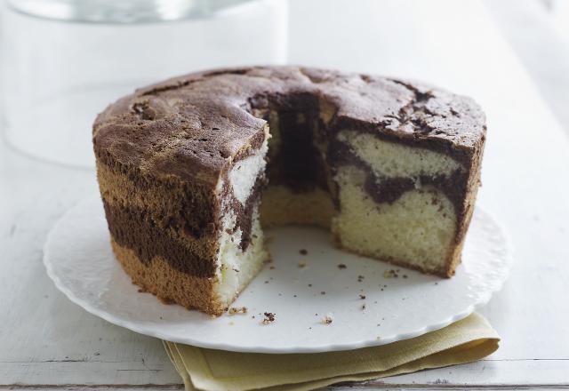 Gateau marbré avec Béghin ligne Stévia