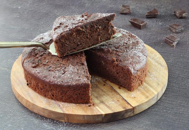 Gâteau moelleux au chocolat et à la courgette