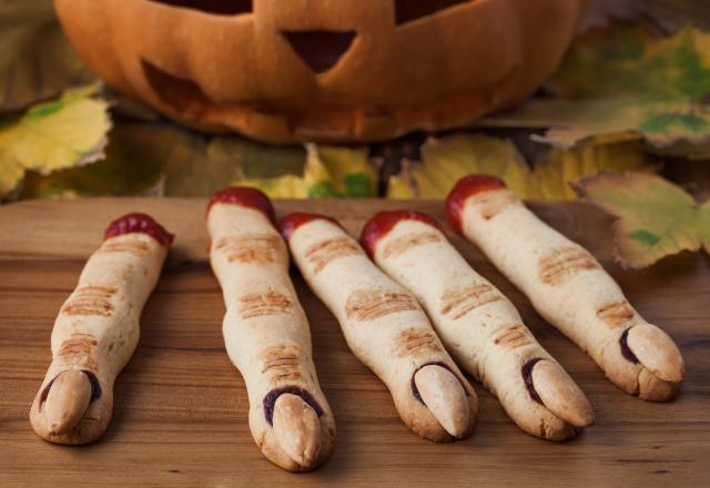 Doigts de sorcière pour Halloween