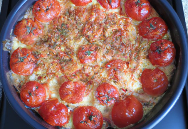 Gratin de tomates simple