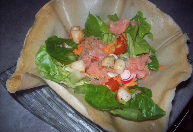 Salade de la mer économique