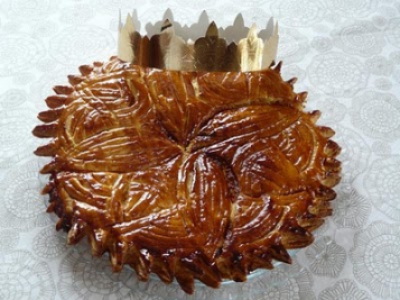 Galette des rois normande aux pommes