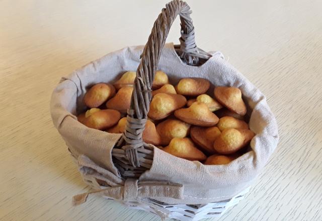 Mini madeleines à l'orange au thermomix