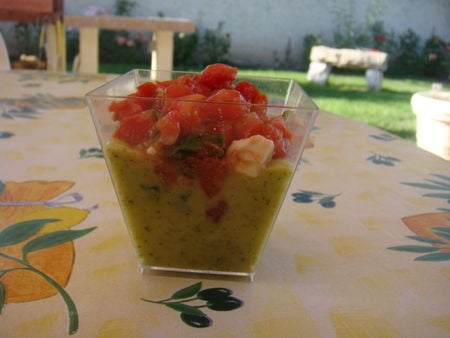 Guacamole de courgettes