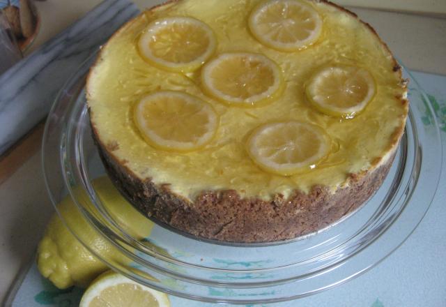 Cheesecake au citron classique