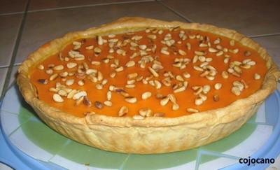 Tarte de potiron à la fève tonka