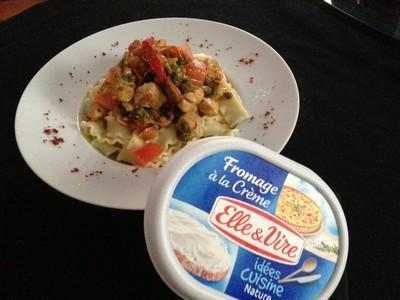 Mafaldine aux légumes et crème Elle & Vire