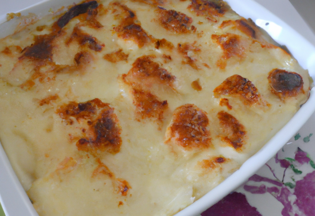 Gratin dauphinois crème liquide