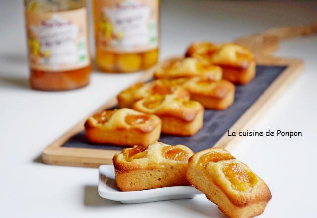 Financier à la confiture de mirabelles