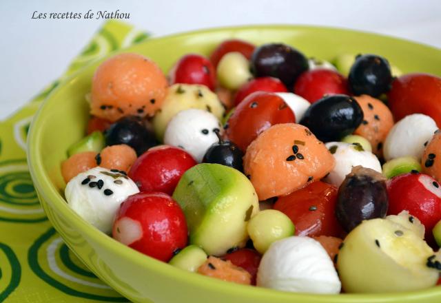 Salade fraîcheur toute ronde !