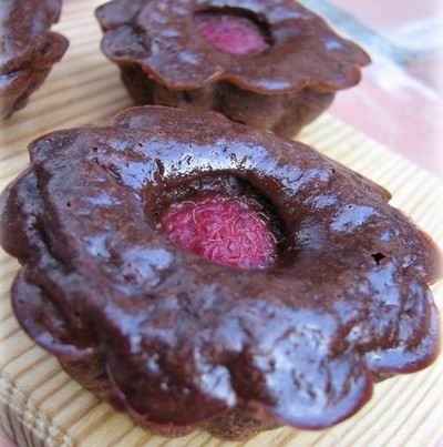 Petites merveilles chocolat framboise sans conséquence