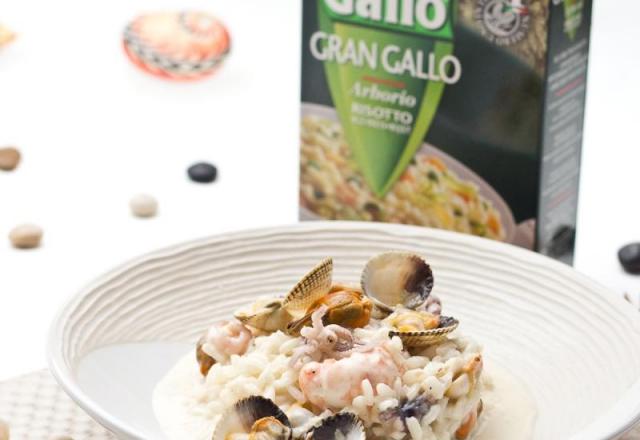 Risotto aux mille saveurs de la mer