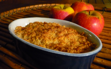 Crumble au beurre salé