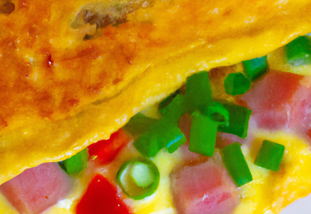 Omelette en surprise Montmorency