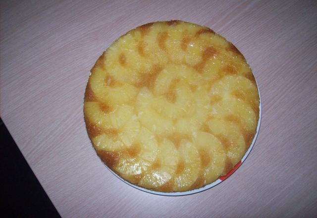 Gâteau à l'ananas express