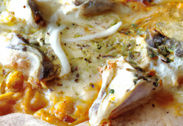 Pizza au haddock