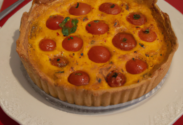 Tourte parmentière à la tomate facile