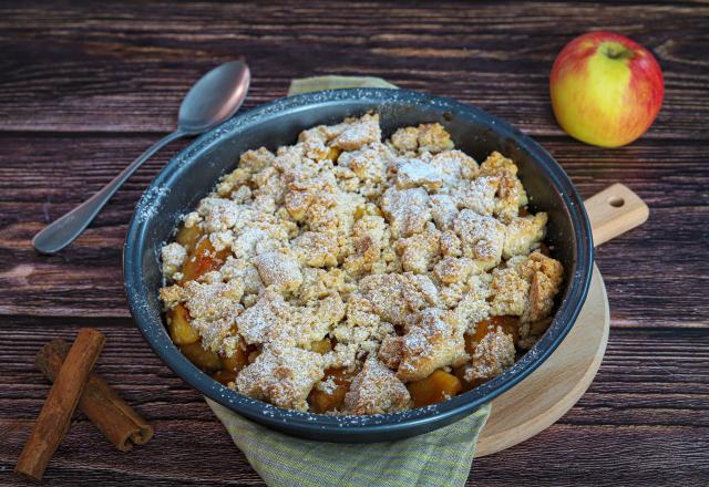 La meilleure façon de faire un crumble aux pommes