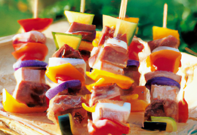 Brochettes d'apero