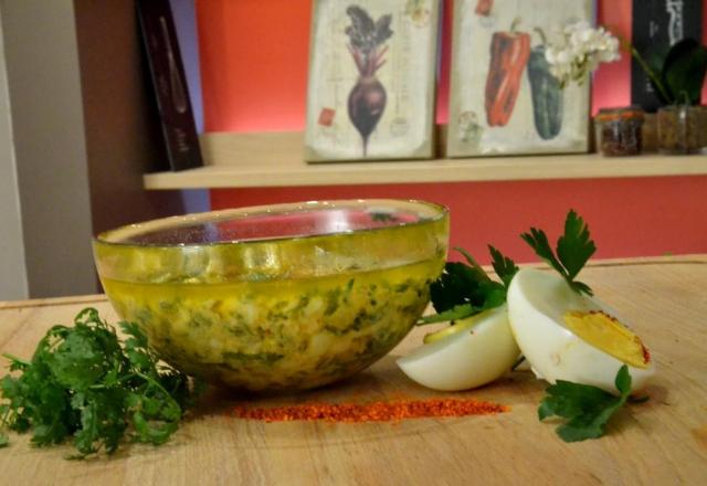 Sauce gribiche traditionnelle