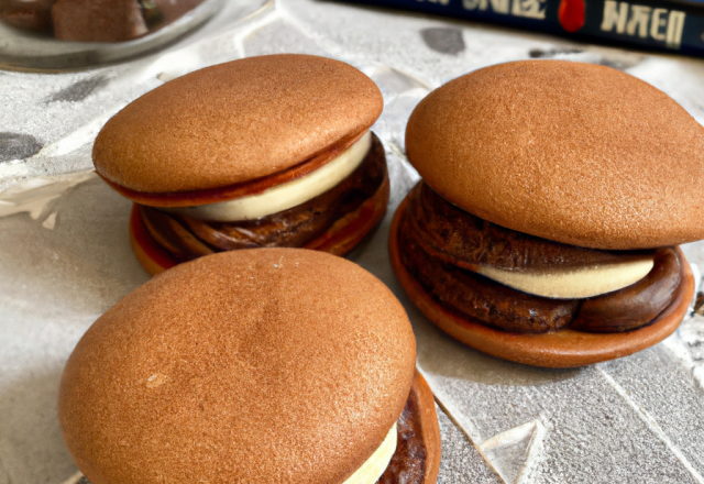 Whoopies pies au nutella