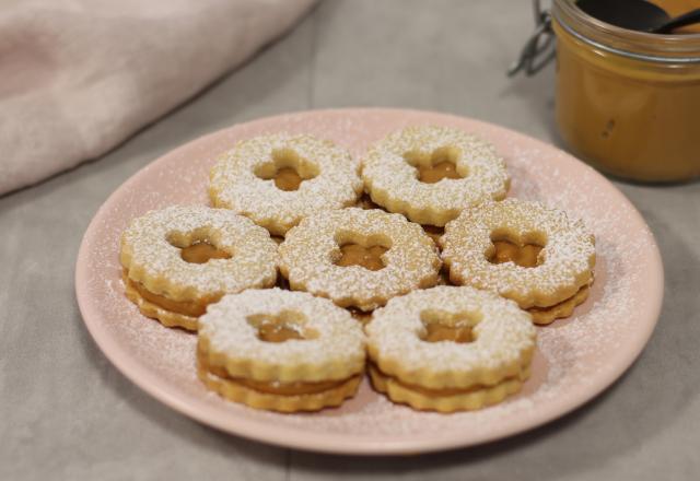 Sablés fourrés à la confiture de lait