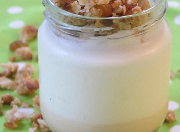 Yaourt à la dulce de leche et granola