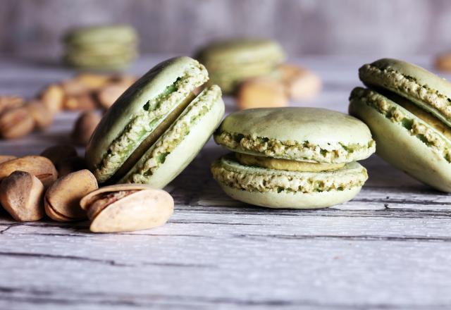 Macarons pistache