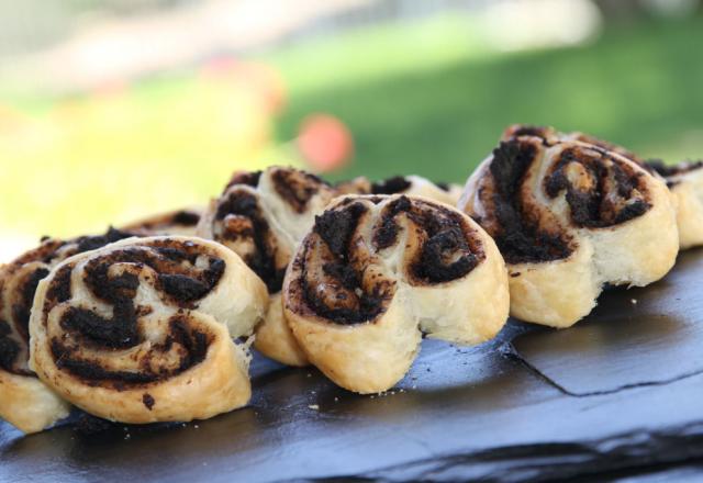 Palmier à la tapenade noire