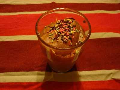 Mousse onctueuse au Chocolat