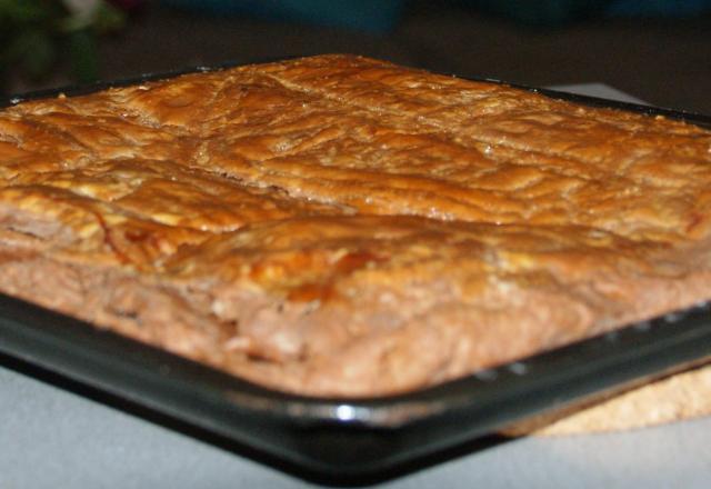 Galette des rois au chocolat fourée banane-coco