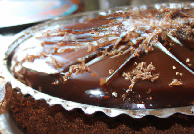 Gâteau au chocolat pour les anniversaires