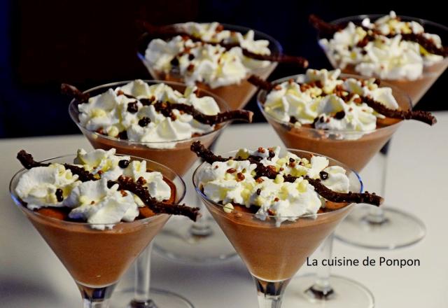 Mousse au chocolat façon Philippe Conticini