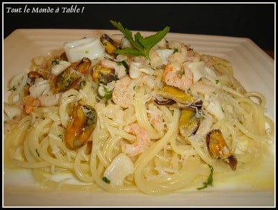 Spaghetti ai frutti di mare