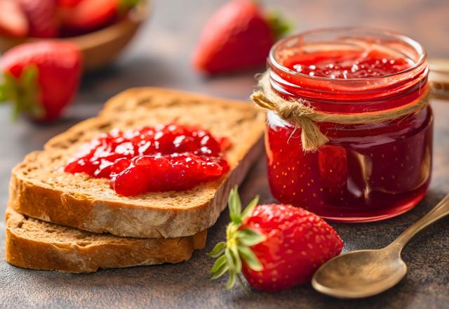 “Excellente recette !” : testez notre délicieuse recette de confiture de fraise avec un ingrédient qui fait la différence