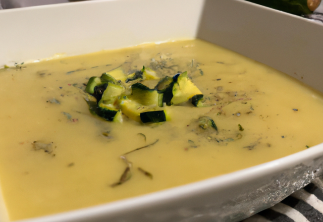 Soupe Courgette