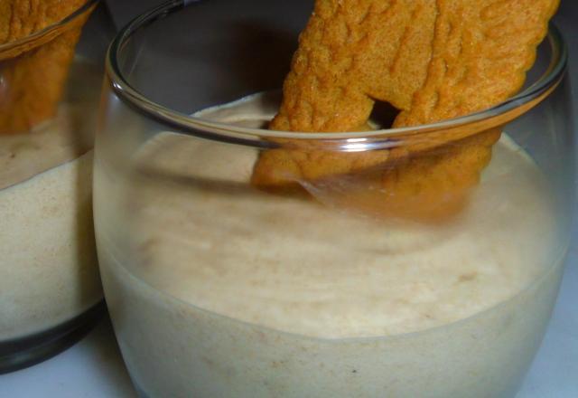 Mousse au spéculoos maison