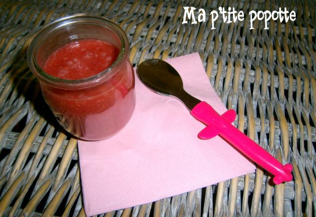 Compote de fraises