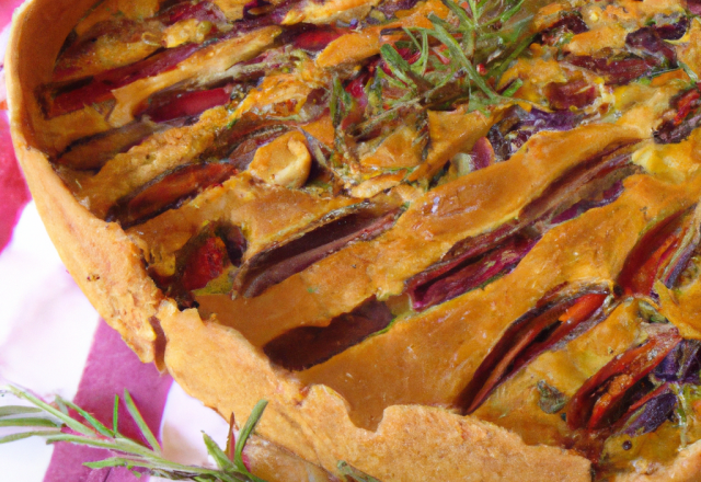 Tarte provençale traditionnelle