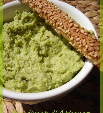 Houmous de petits pois