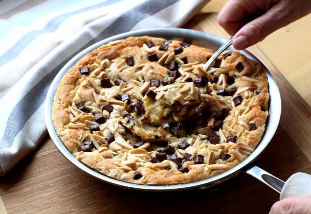 Cookie géant à la poêle ou one pan cookie