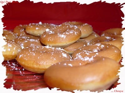 Donuts aux abricots secs et chocolat blanc