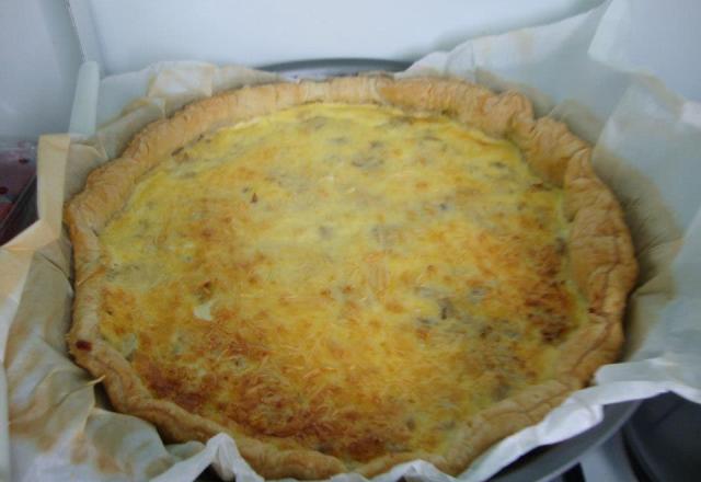 Quiche au thon rapide