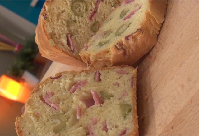 Cake jambon-olives