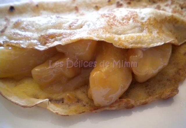 Crêpes gourmandes aux pommes