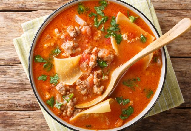 Lasagna soup : et si vous testiez cette étonnante version de lasagnes à la poêle ?