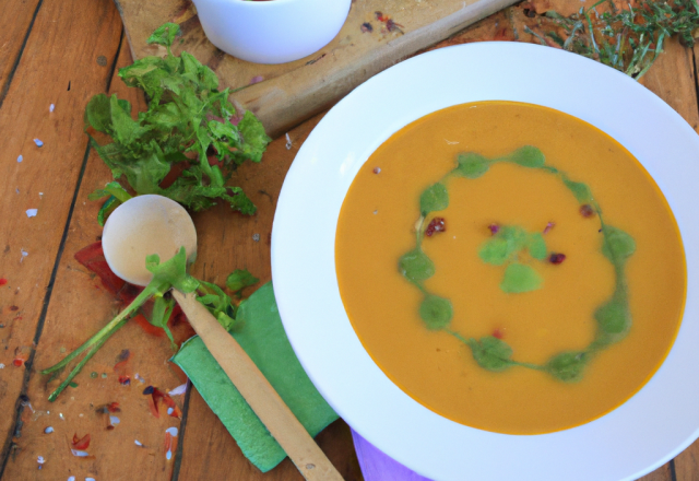 Velouté de légumes au Cuisine Companion