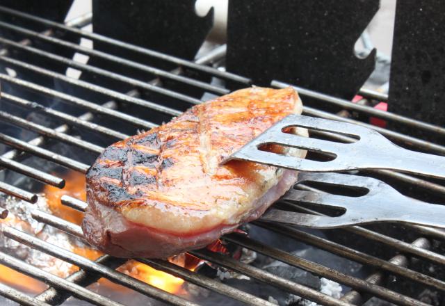 Magret mariné au barbecue