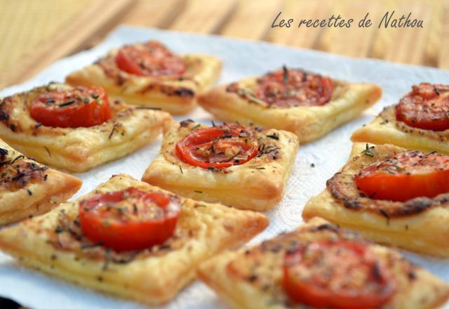 Mini feuilletés provençaux thym et moutarde