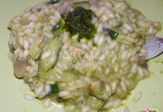 Risotto au pistou